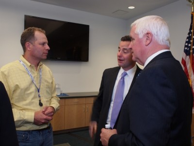 PA Governor & Mayor Visits with EggZack