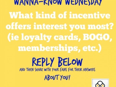 Wanna-Know Wednesday: How should you incentivize?
