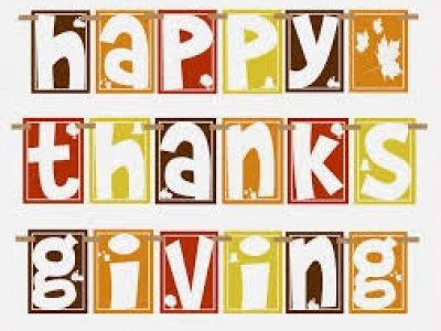 Happy Thanksgiving and Thank you!